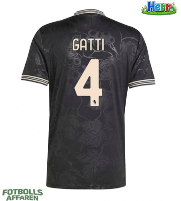 Juventus Federico Gatti #4 Tredje Tröja 2025-26 Kortärmad